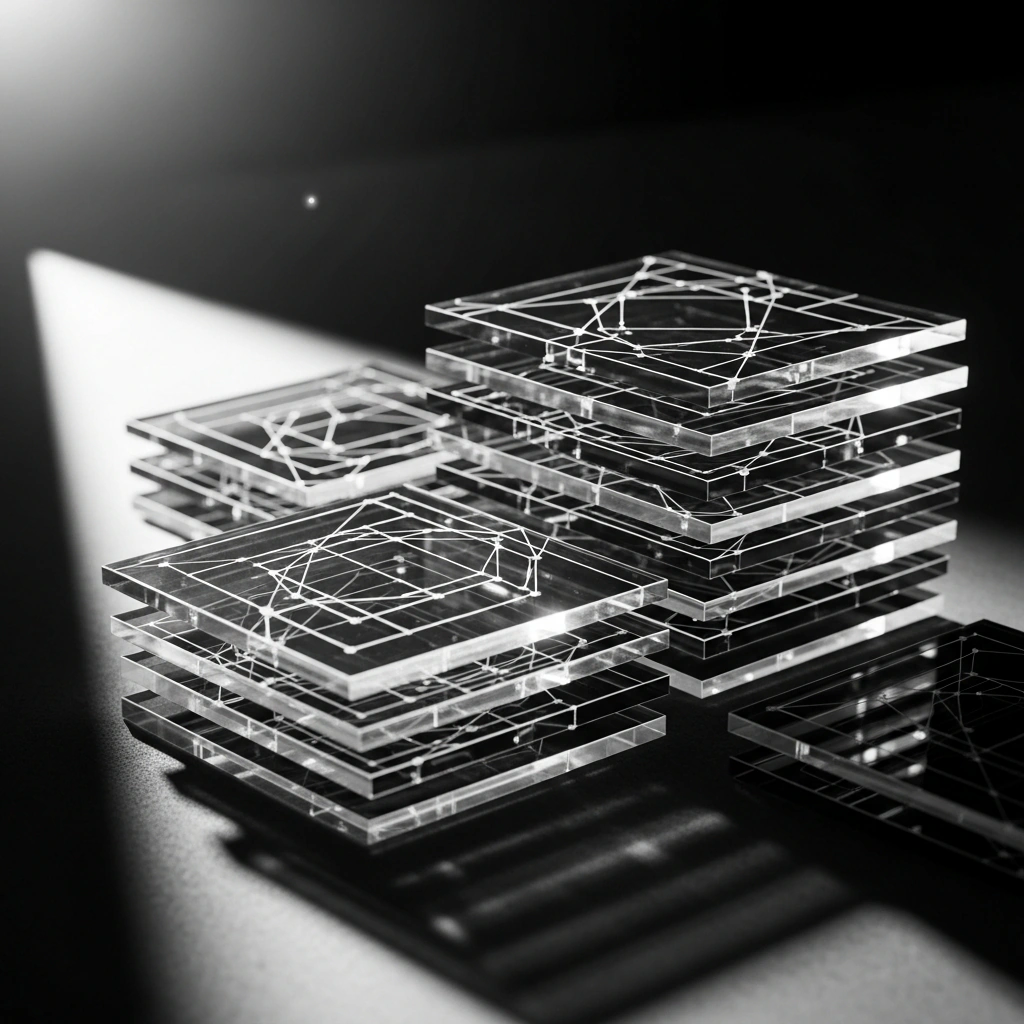 GCC VAT Compliance — cinematic monochrome illustration