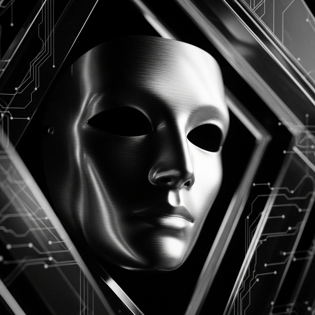 White-Label Invoices: cinematic monochrome illustration